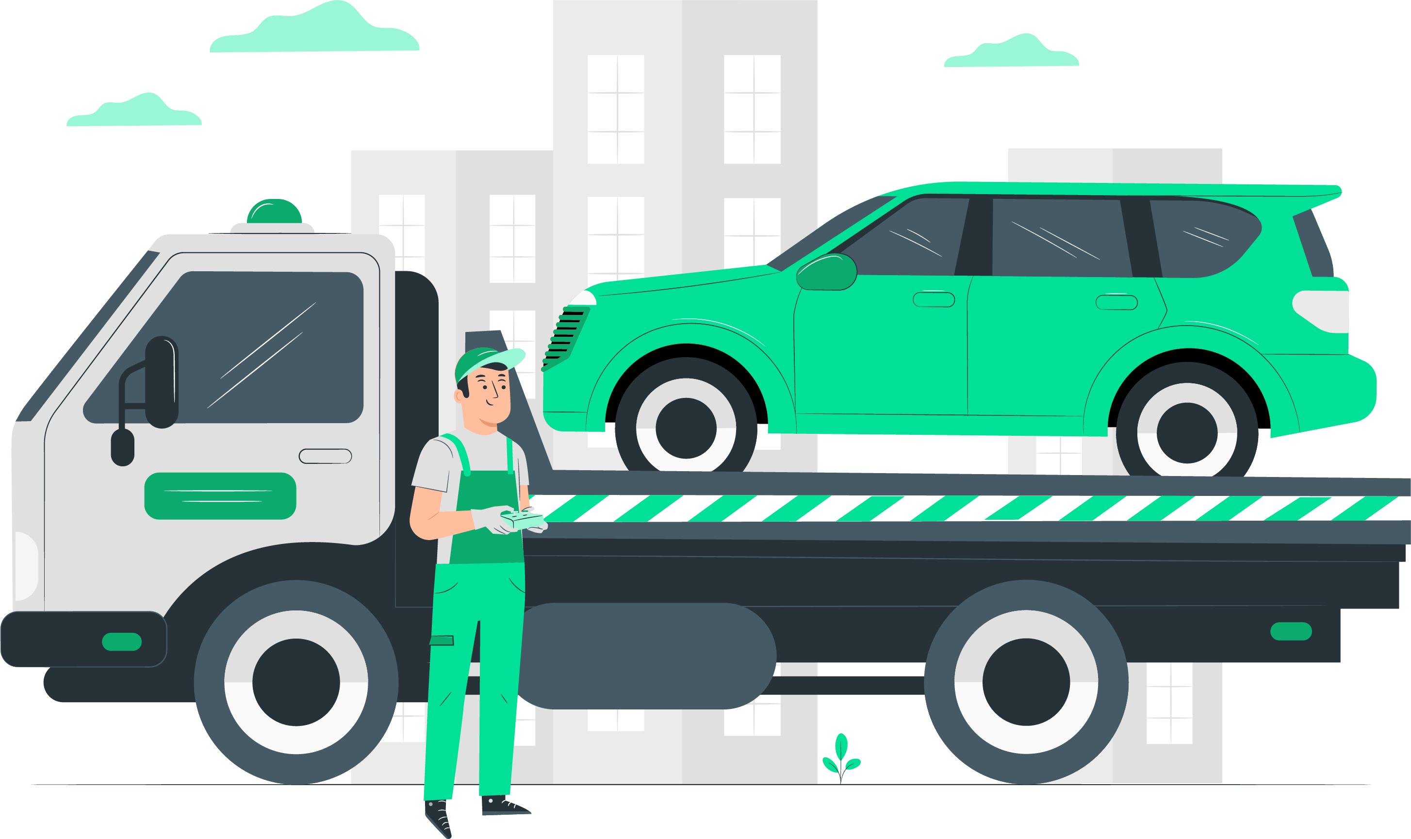 How to Request a Tow Truck Safely